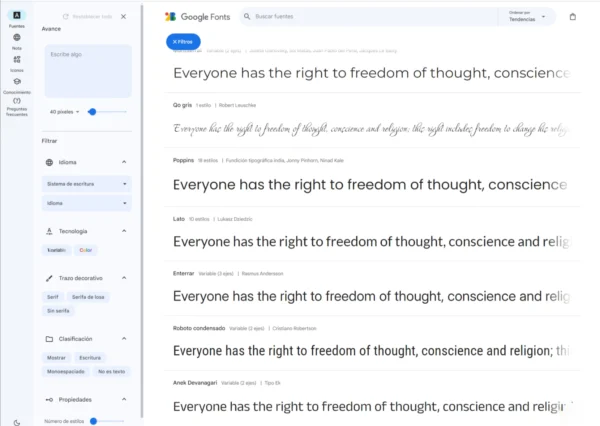 Cómo elegir el tipo de letra adecuado para tu página web